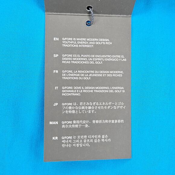 G/Fore Men's 32 Teal Maverick 4-Way Stretch Shorts NWT - Picture 7 of 9